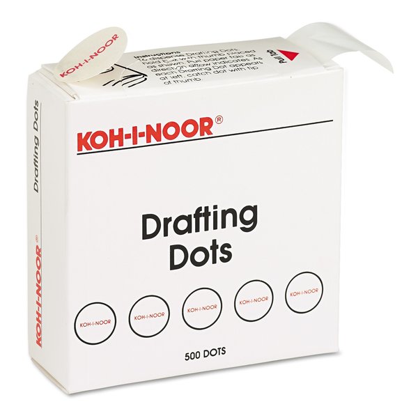 Koh-I-Noor Glue Stick, White, 500 PK 25900J01